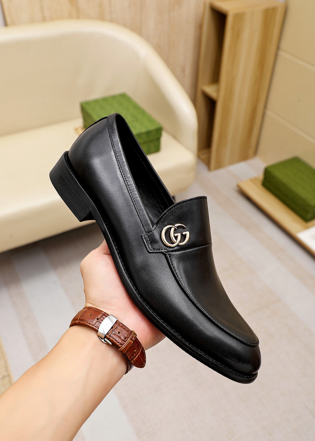 Trendy casual leather shoes XC0123072001