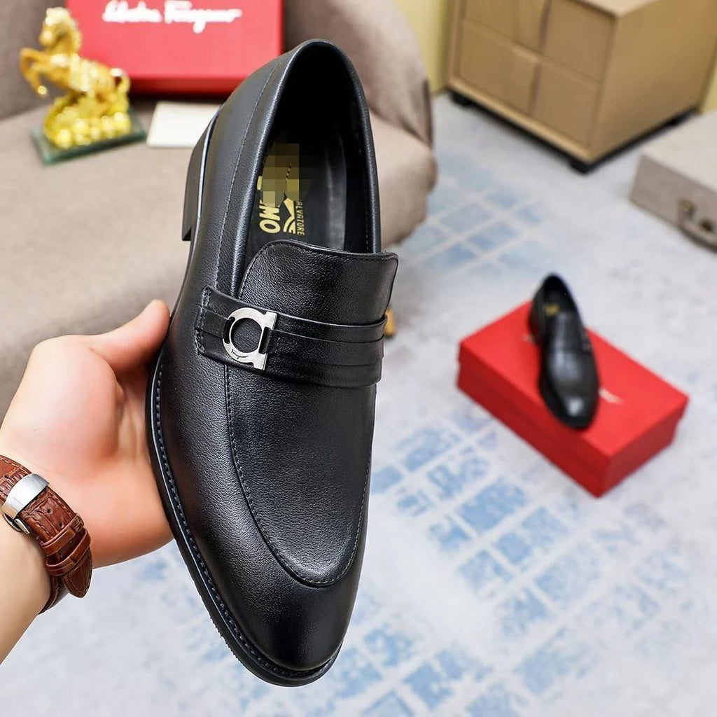 Business Formal One Foot Stirrup Loafers 1025062505