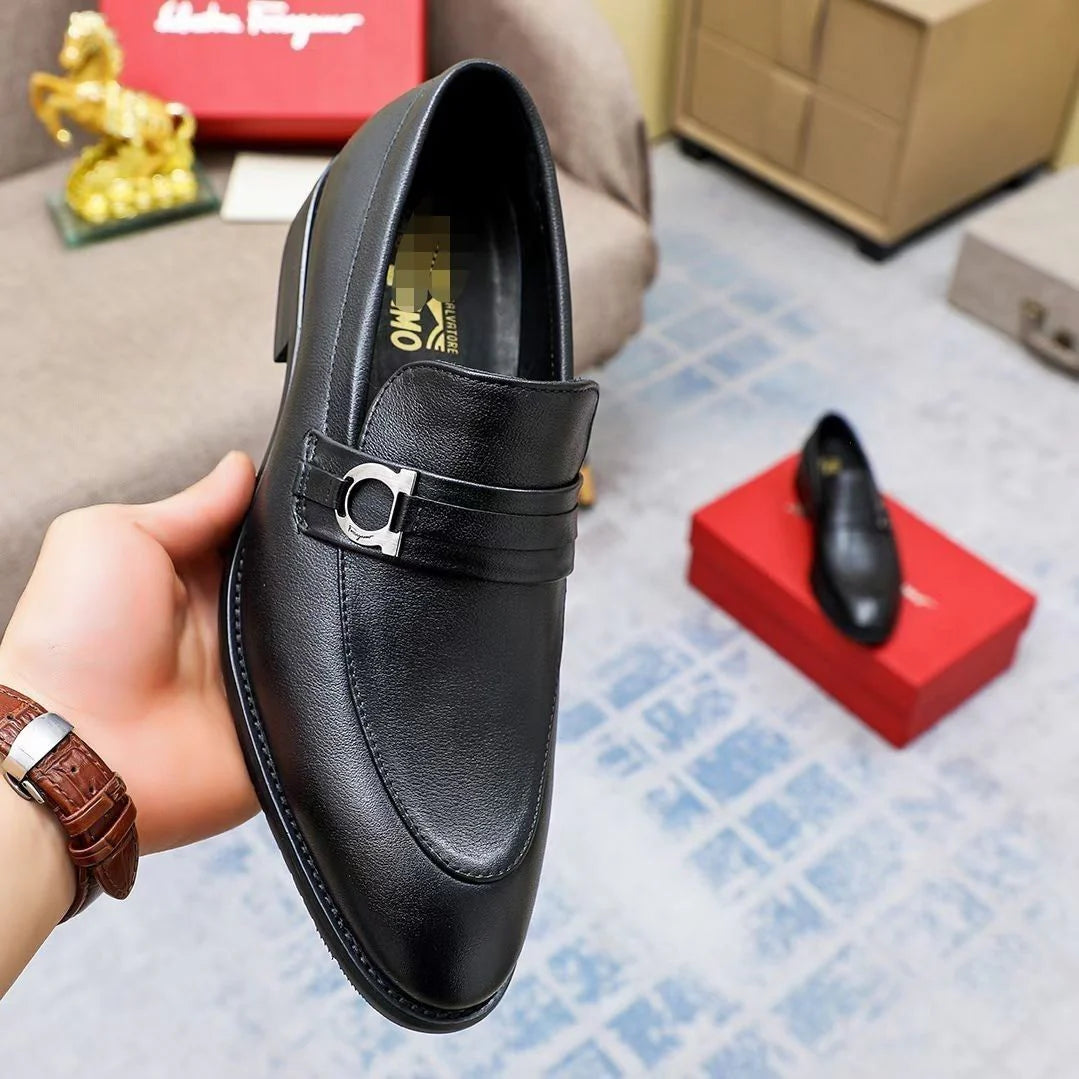 Business Formal One Foot Stirrup Loafers 1025062505