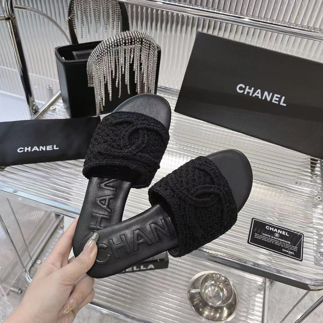 CHA Summer Woven Flat Sandals XC0426060803