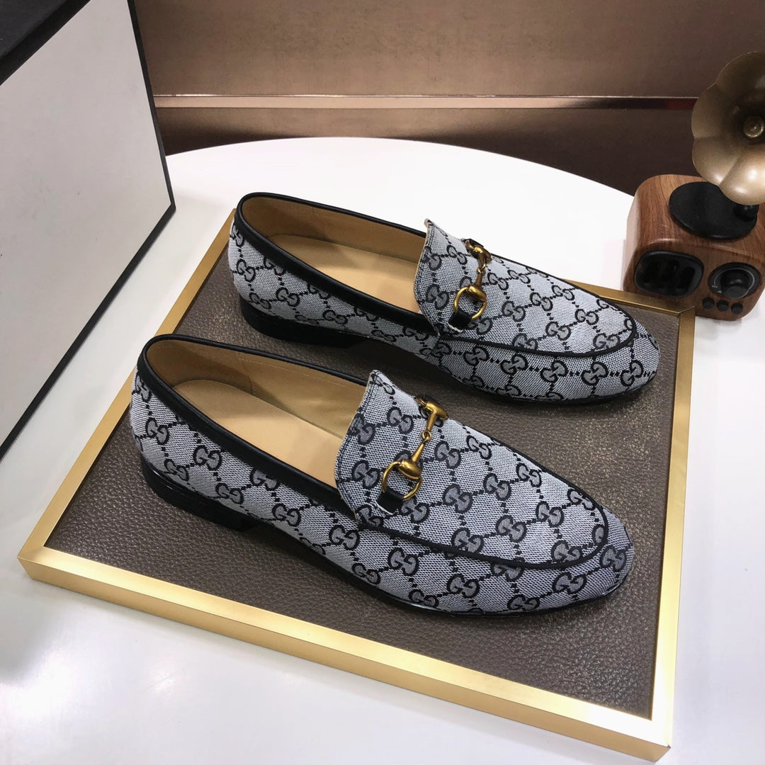 G-print premium casual loafers