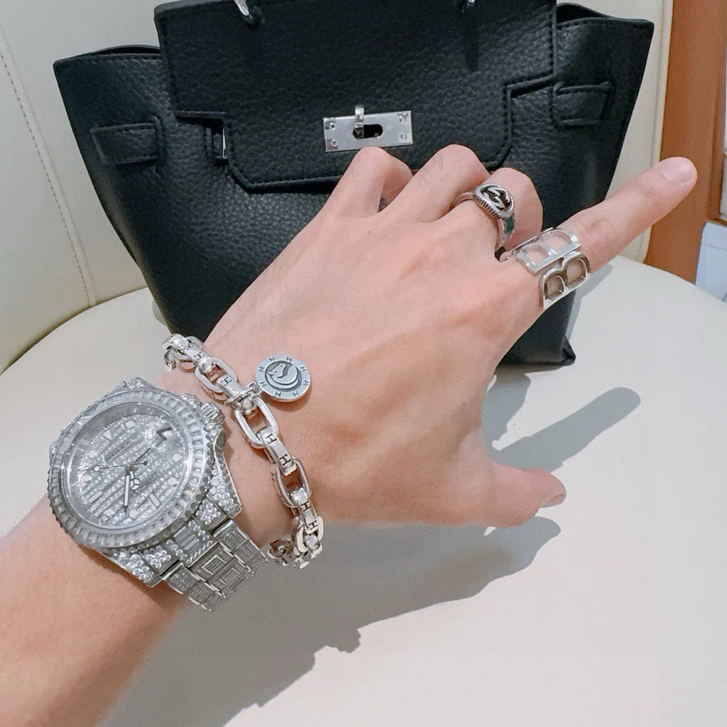 New Thickened Bracelet For Men And Women 1025061312