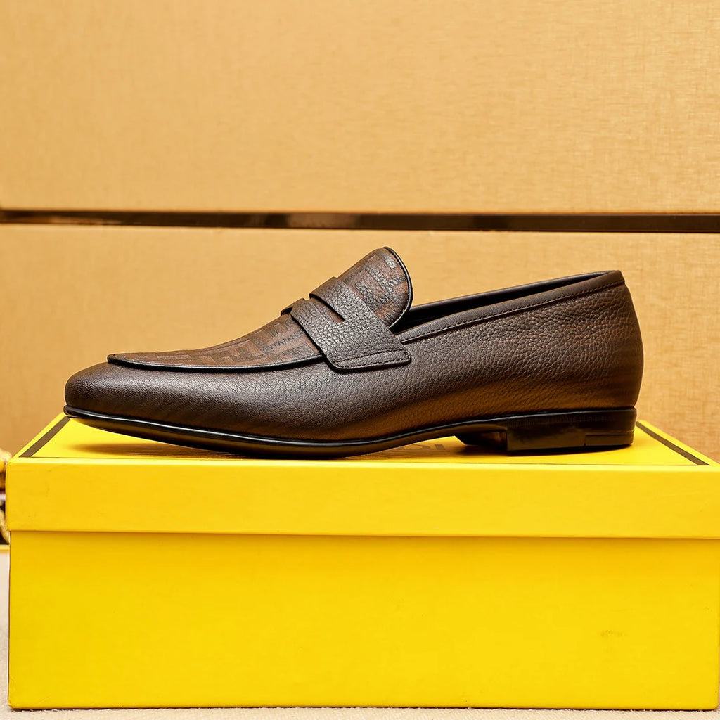 Men's Luxury High-end Casual Leather Shoes 1025022726