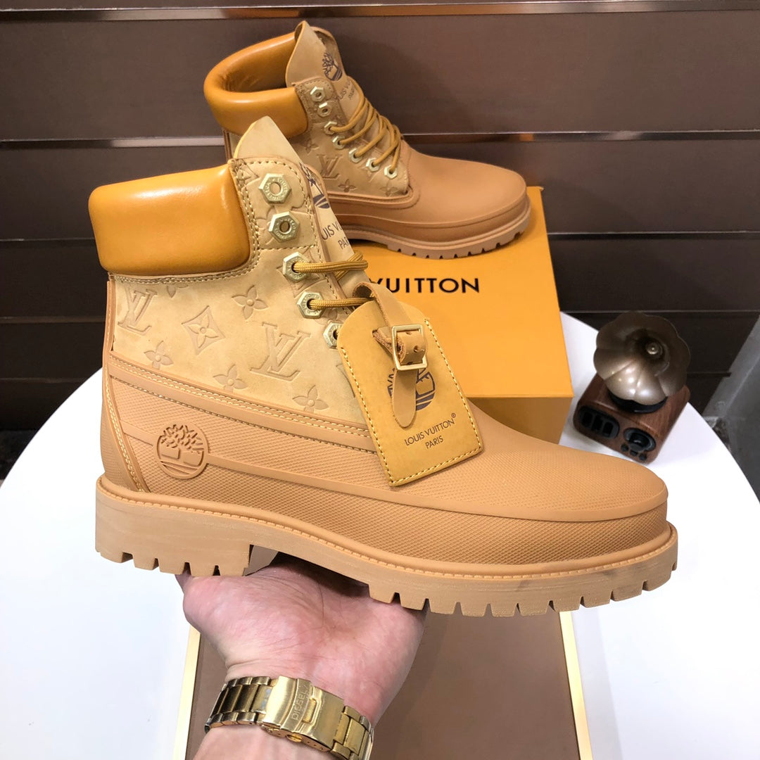 Stylish classic men's high-top boots XC0425101501