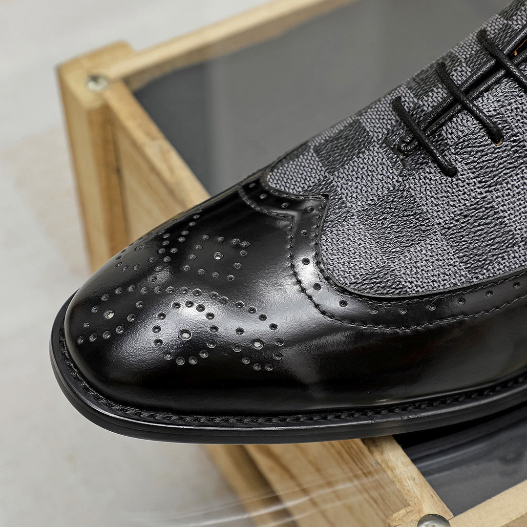 New Men's Casual Business Leather Shoes Oxford Shoes 0424052901