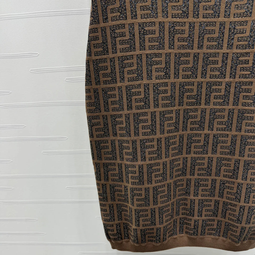 FD Jacquard Knit Vest Dress 1025051914