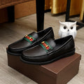 New G Logo Classic Style All-Match Men's Loafers-PD0523041101