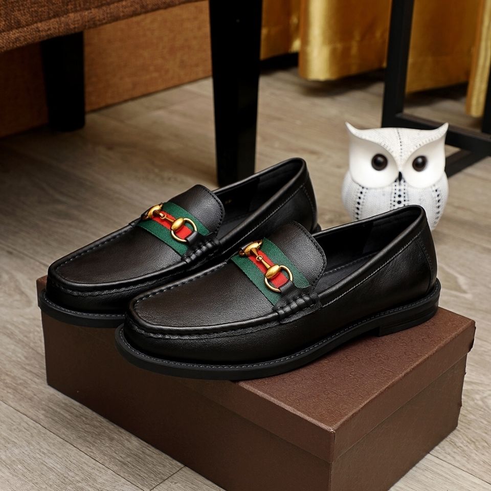 New G Logo Classic Style All-Match Men's Loafers-PD0523041101