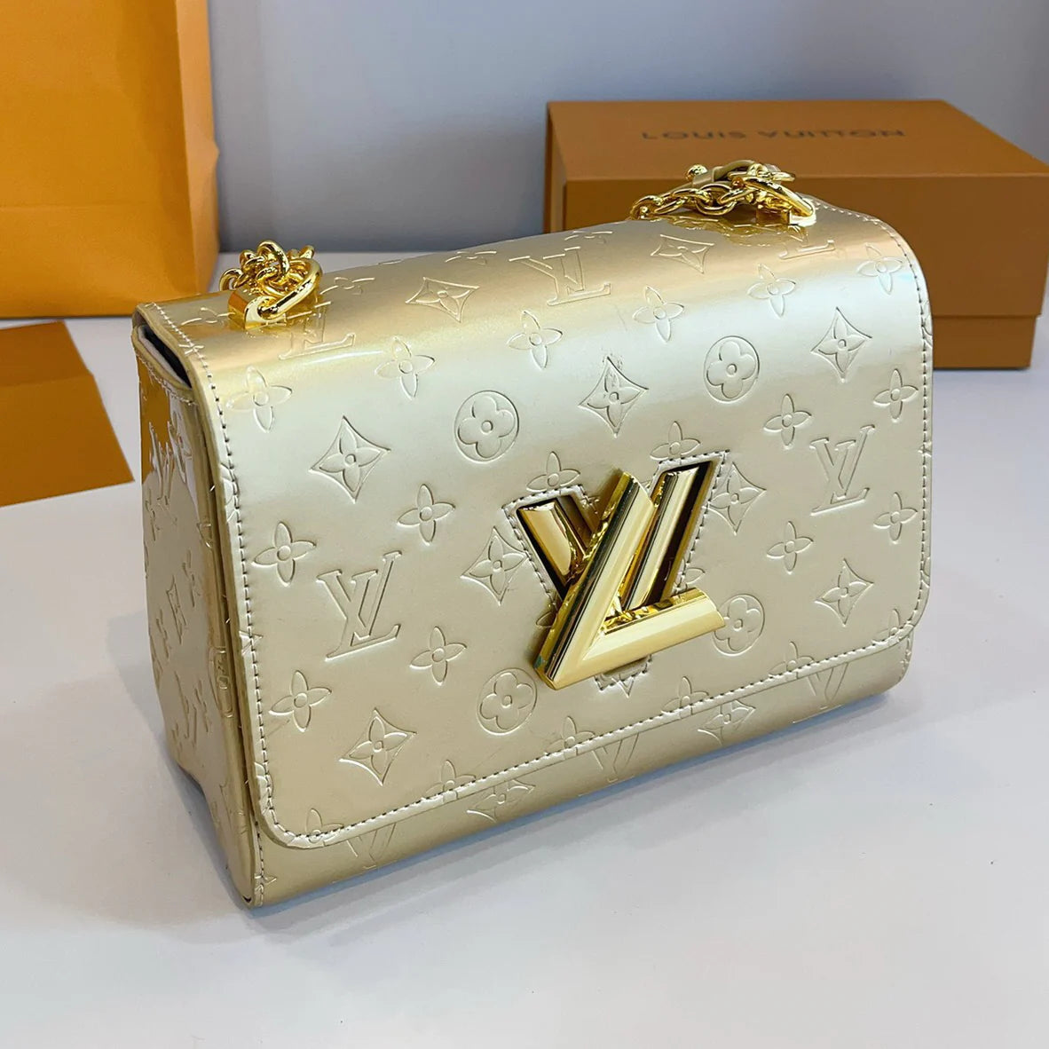 Fashion Simple twist chain bag 1025070110
