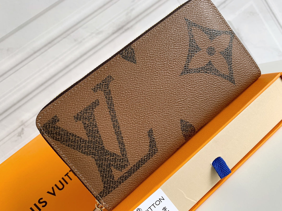 Printed Canvas Edition Zip Coin Purse XCS041905