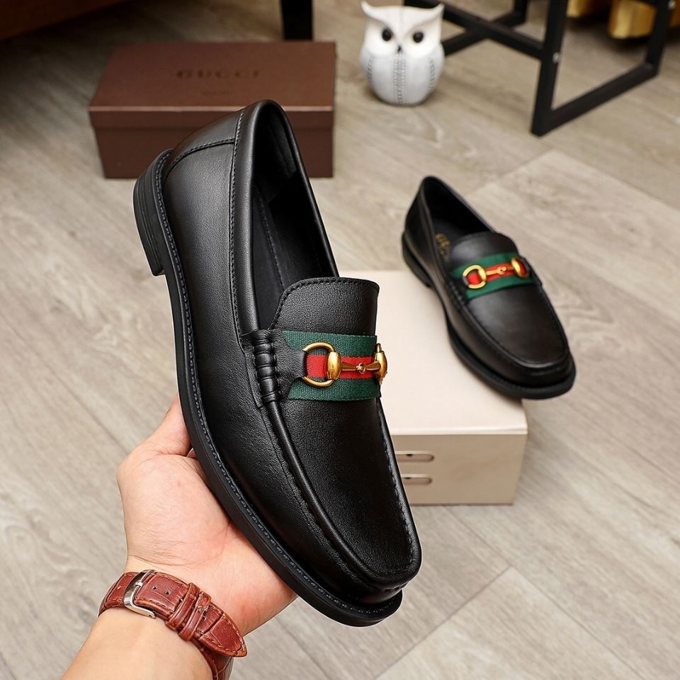 New G Logo Classic Style All-Match Men's Loafers-PD0523041101