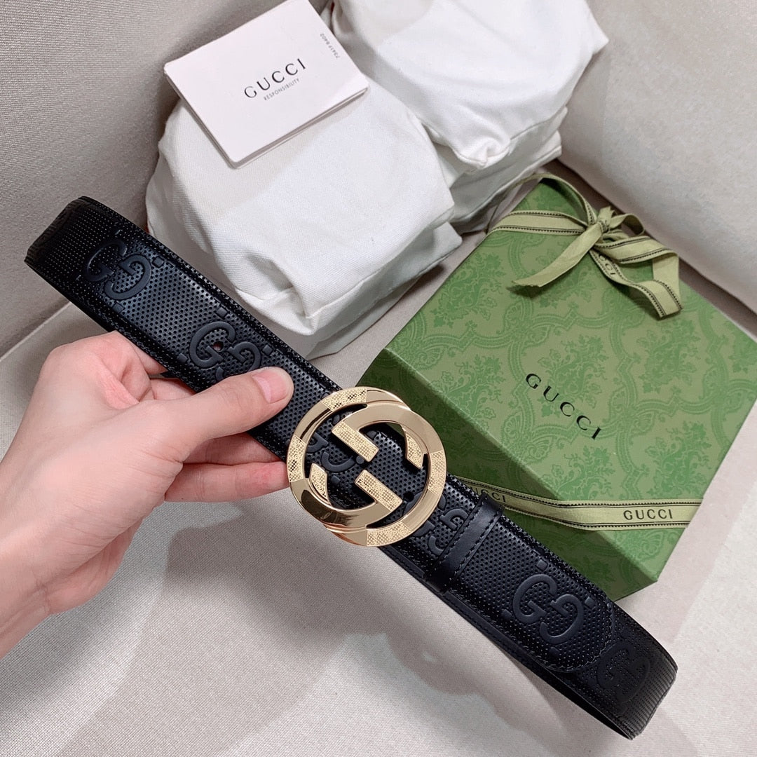 Marmont Reversible Belt Black, Women Belt