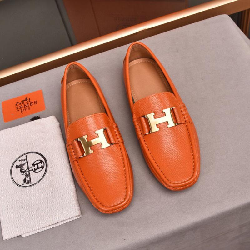 New Leather Casual Men's Shoes Comfortable Slip-on Loafers 1024031518