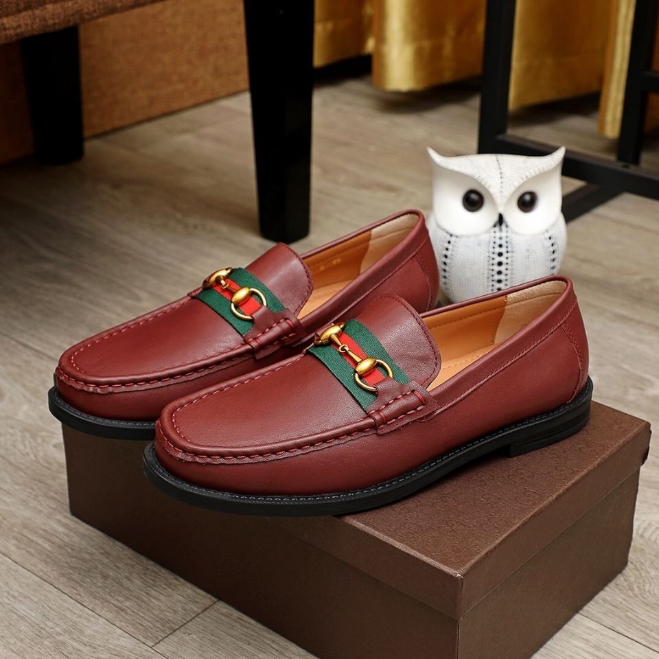 New G Logo Classic Style All-Match Men's Loafers-PD0523041101