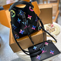 Fashion classic gradient printing bucket bag KL1023071813