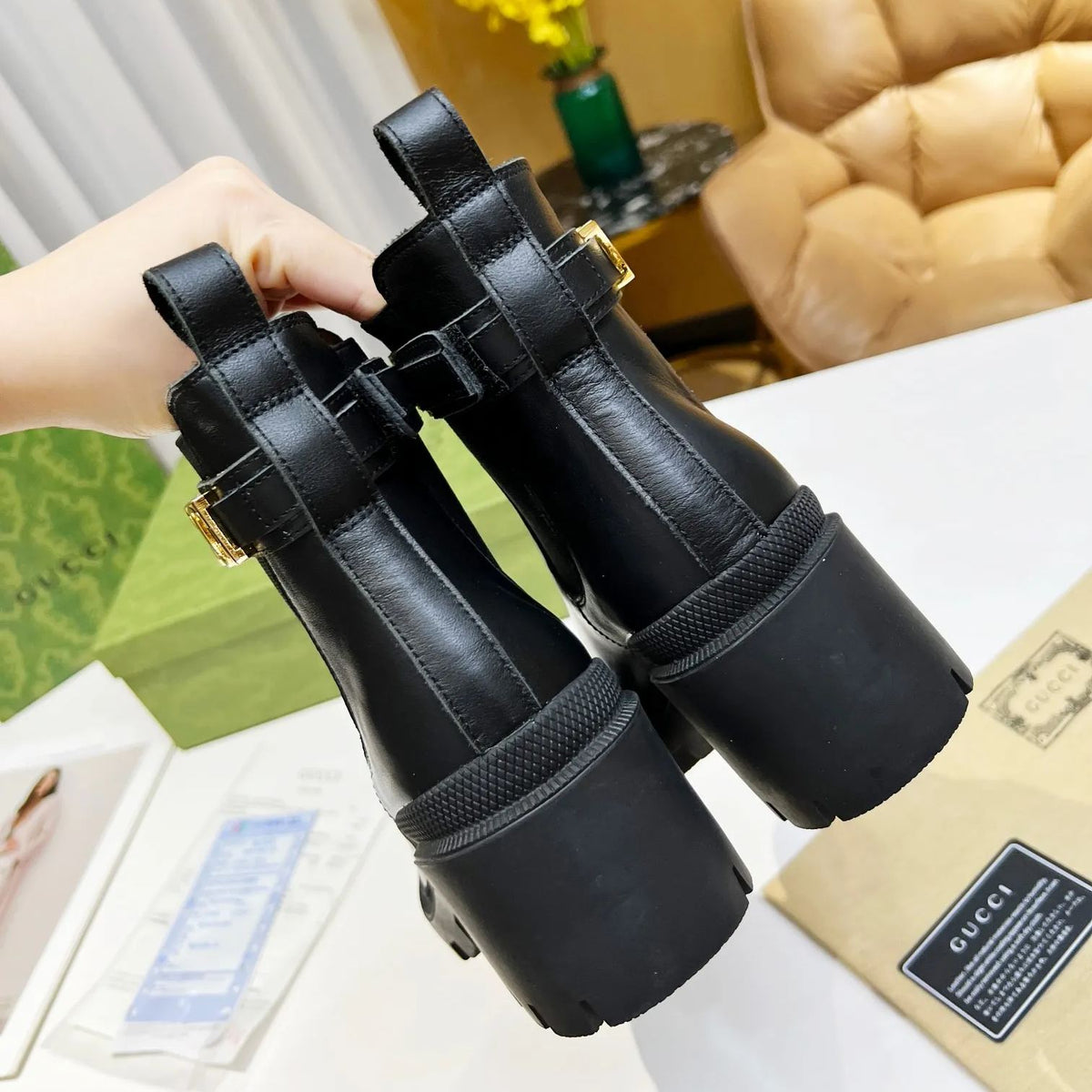 23 New G Hot Selling 6 Inch Ankle Boots XC0423081002