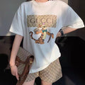 New Shorts Short Sleeve Suit G Brand Two-piece Set PD0423080803