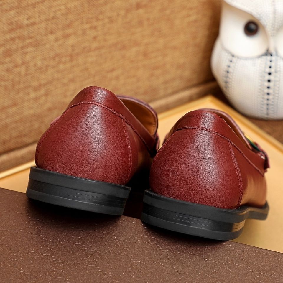 New G Logo Classic Style All-Match Men's Loafers-PD0523041101