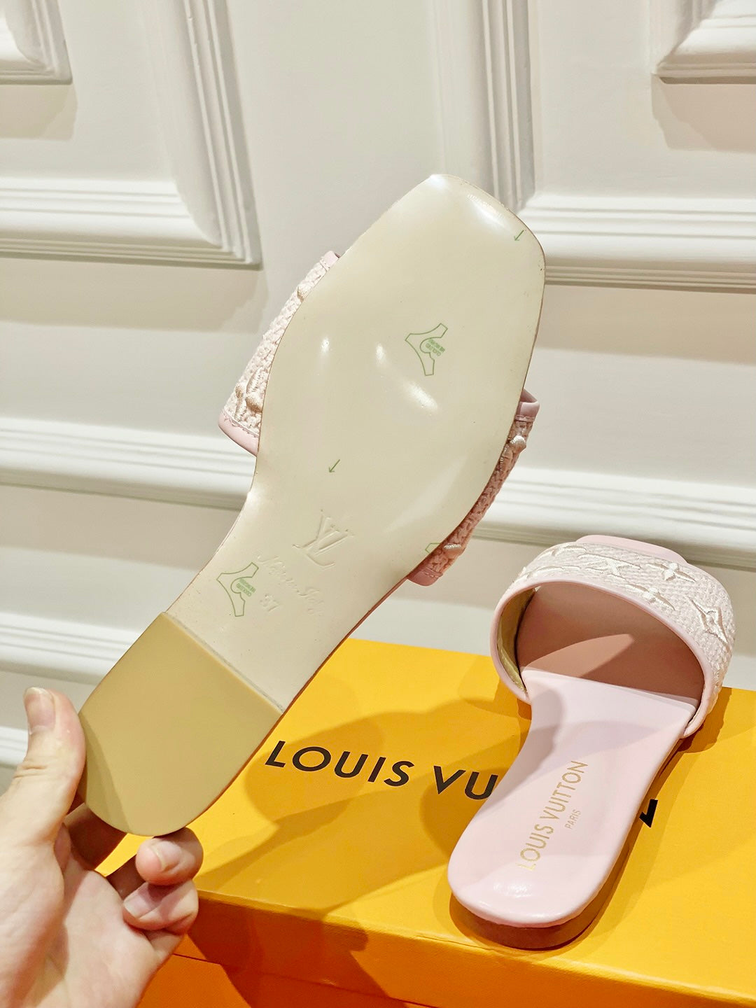 23 New summer slippers LOGO jacquard classic slippers XC 04 230717 02