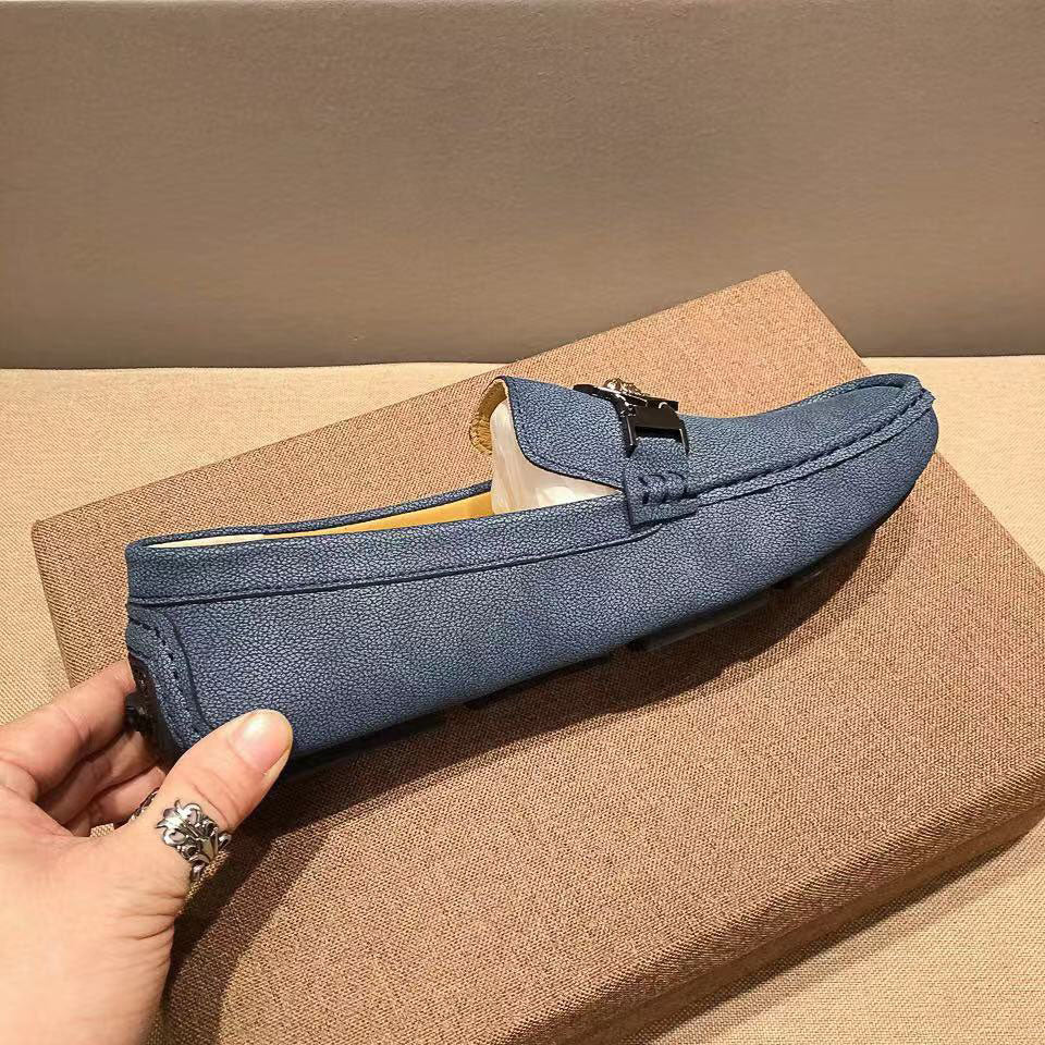 VS logo 24Ss men's Fashion Loafers Driver Shoes fb0424082604