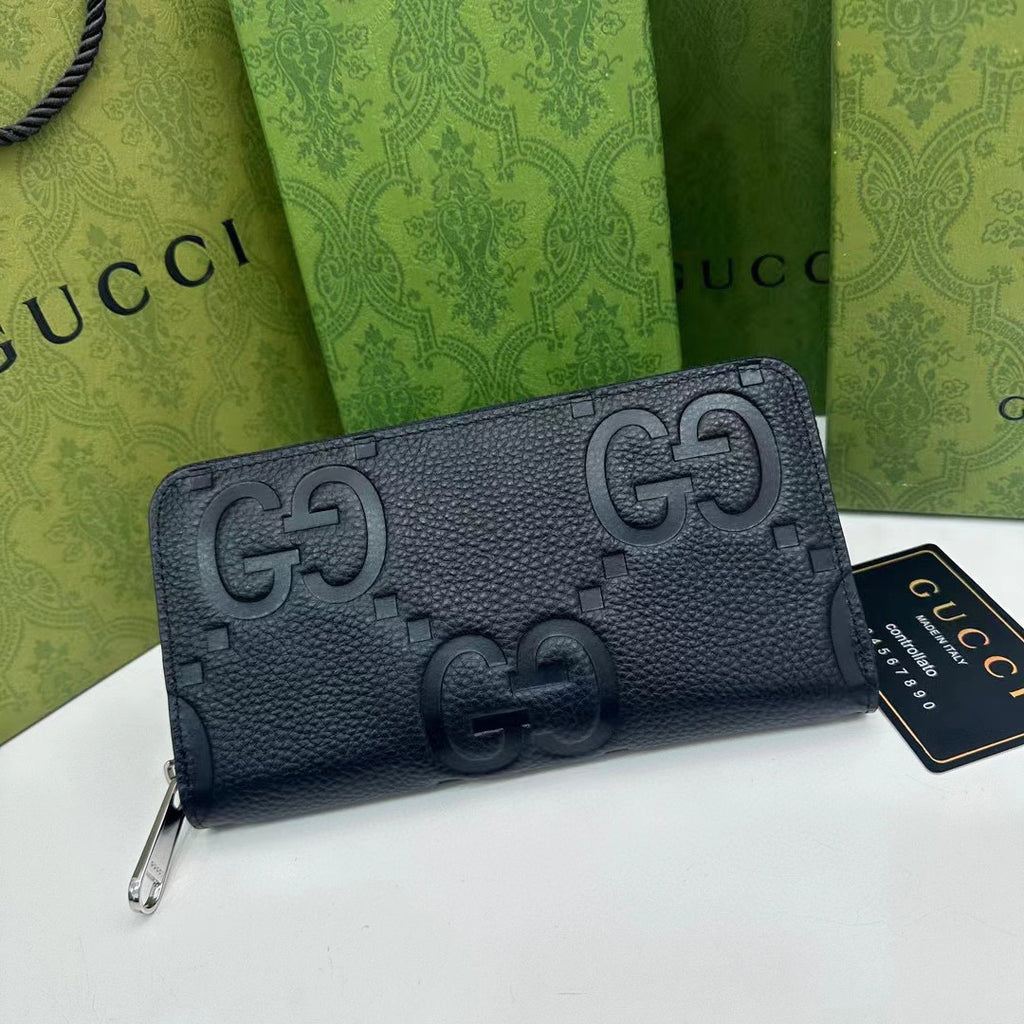 G Pattern Metal Buckle Zipper Wallet 0424052809