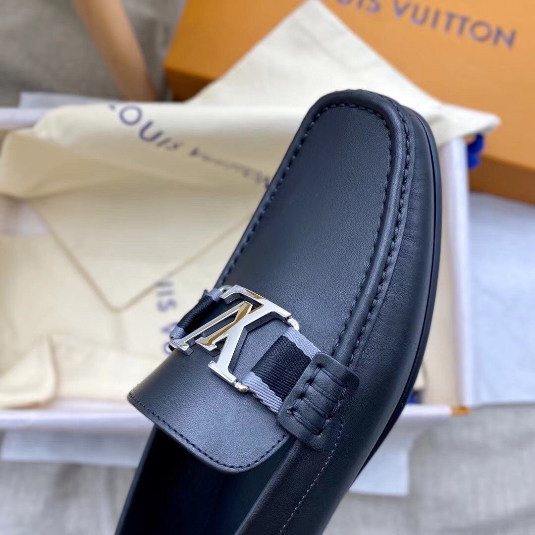 Luxury logo premium men's classic loafers