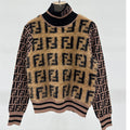 Double-F Fleece Casual Knit Long Sleeve 1025102308
