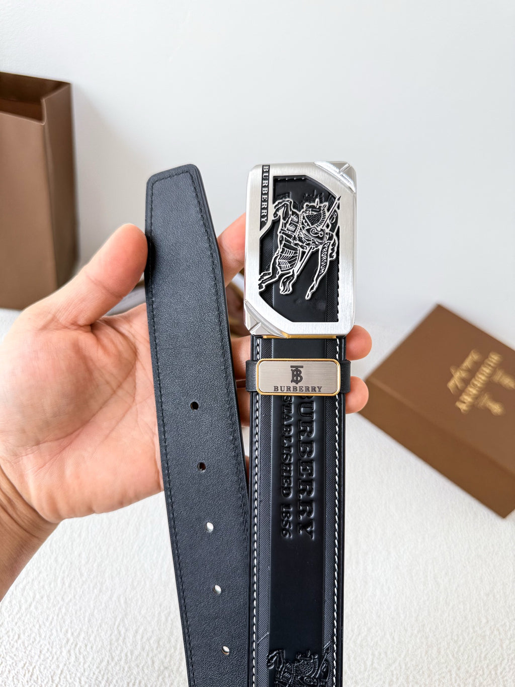 New Men's Classic Pure Steel Belt XC042025052802