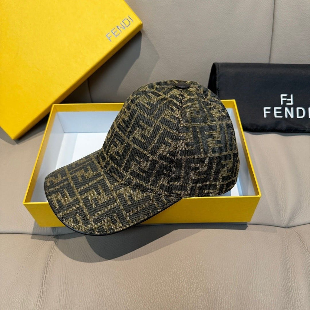 Branded Canvas Jacquard Letter Baseball Cap PD0425070107