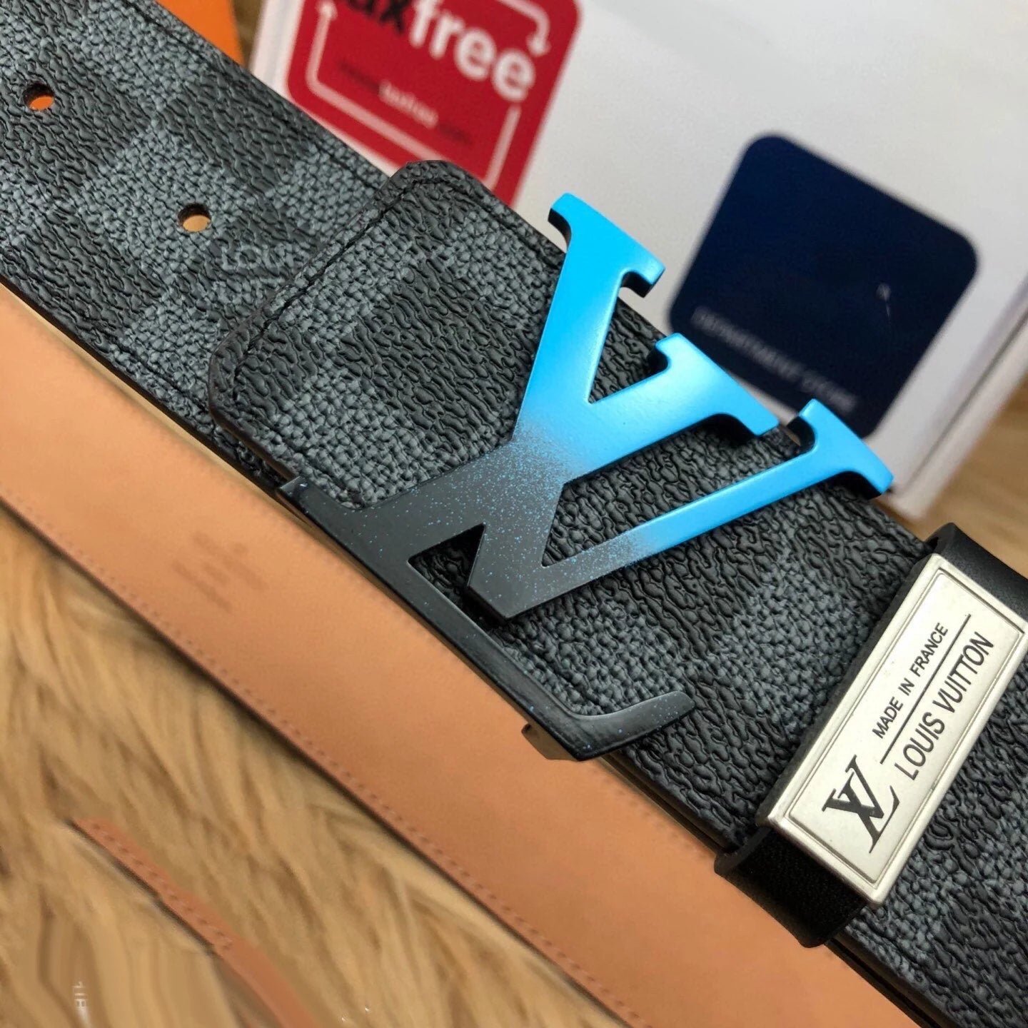 LV Luxury Genuine Leather Men’s Belt 1025010930