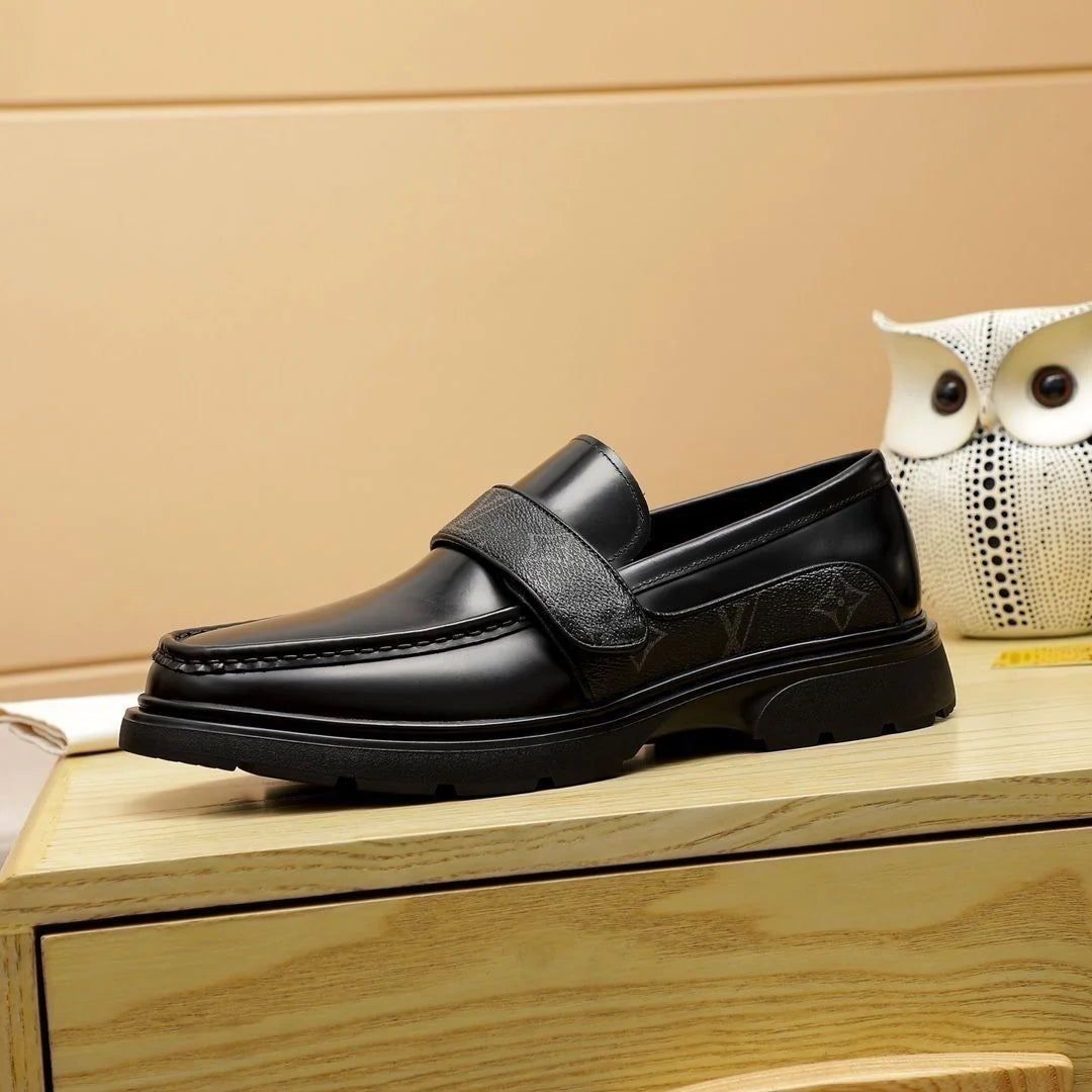 Casual Men's Leather Shoes Leather Loafers 1024032107