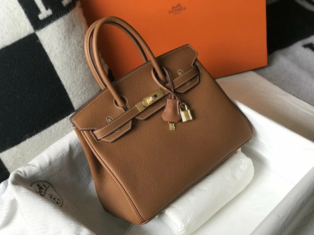 HMS Handle Bag 30cm Brown 0426050911