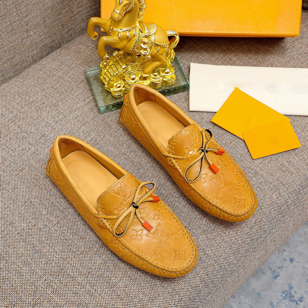 New fashion bow new old flower beanie shoes a comfortable loafer
