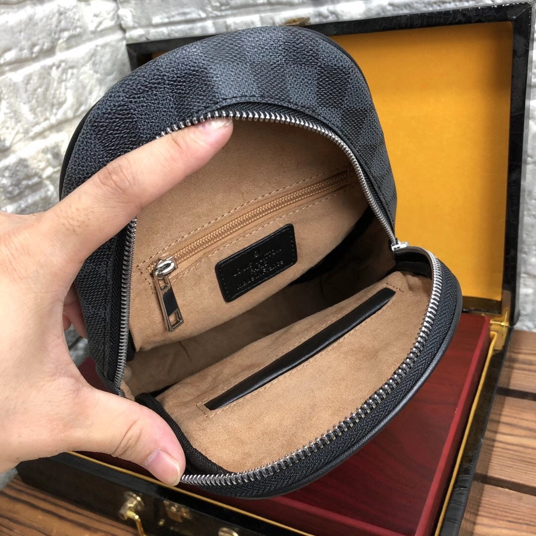 Classic Plaid VL Backpack Chest Bag XC0423081603