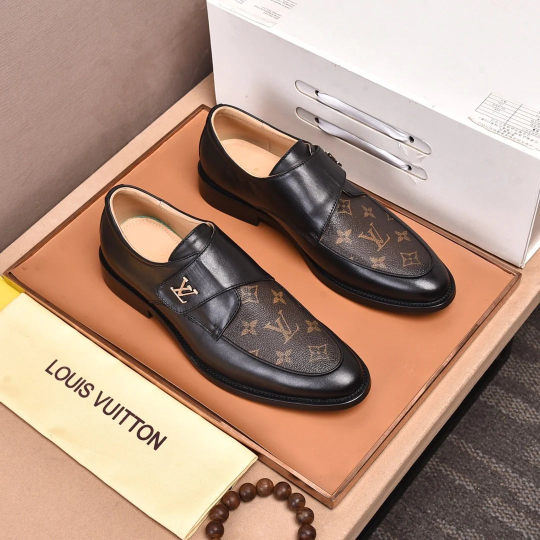 Men's Classic Dress Shoes Black Penny Loafer 1024070915