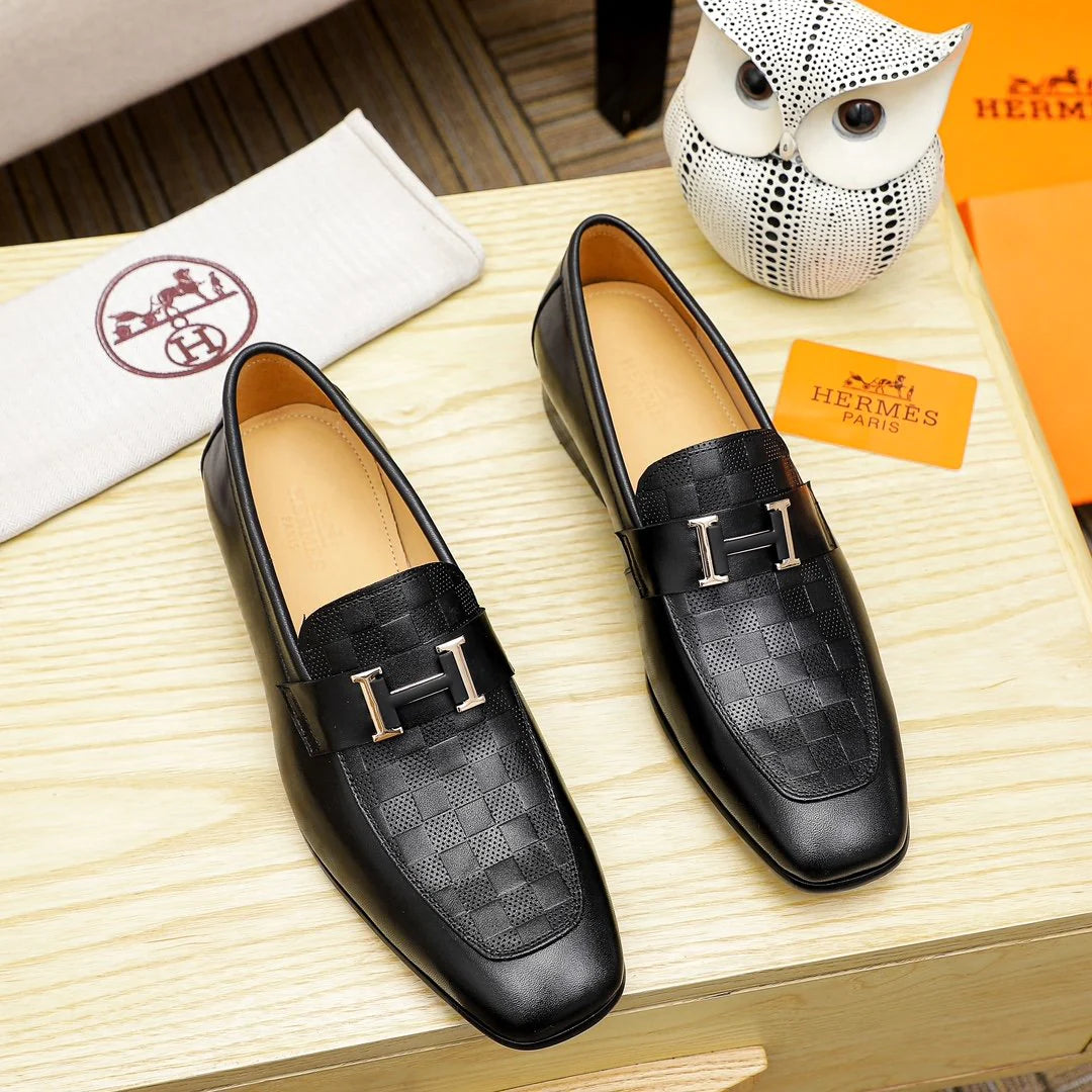 New men's casual leather shoes 1024022216
