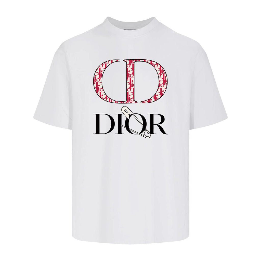 Trendy New Printed Round Neck Loose Short Sleeve 1024030813