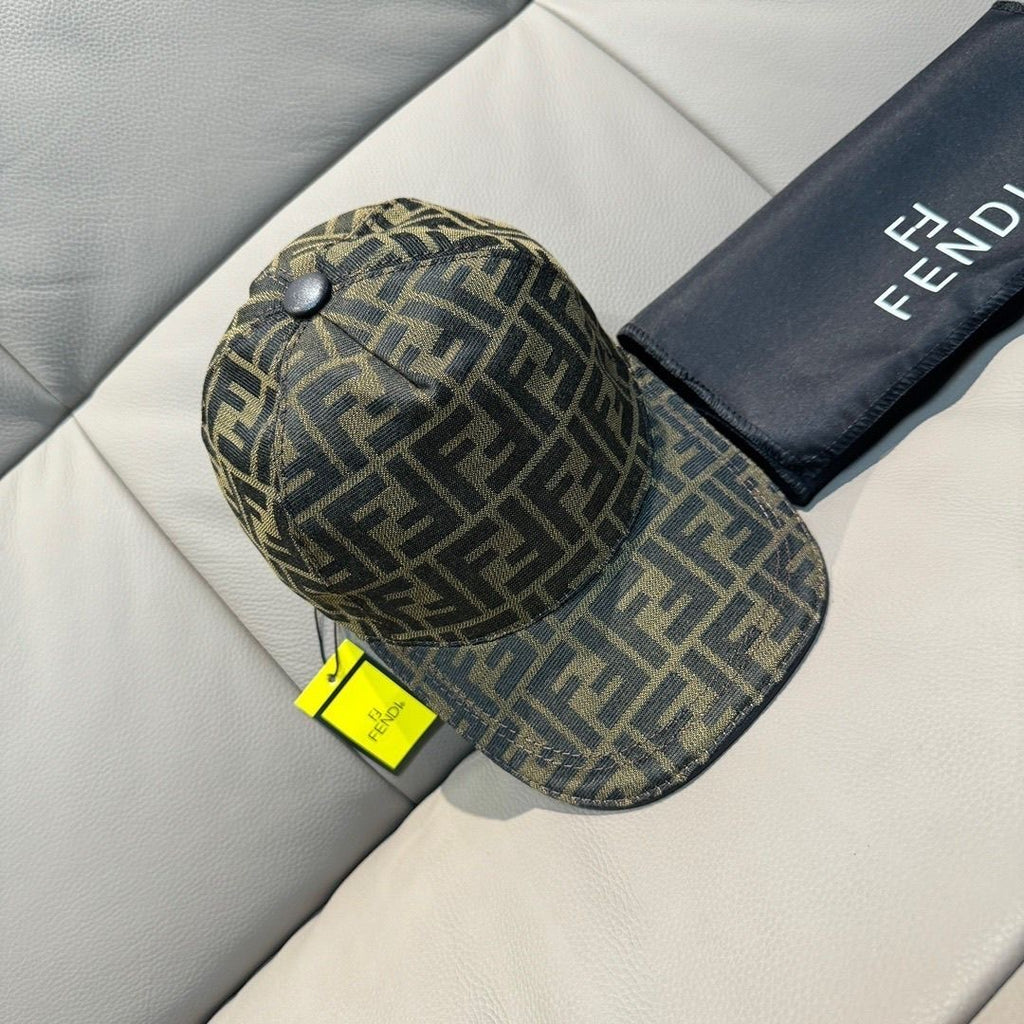 Branded Canvas Jacquard Letter Baseball Cap PD0425070107
