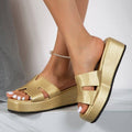 New Elevated Slio Thick Bottom Fashionable All-match Sandals 1024040309