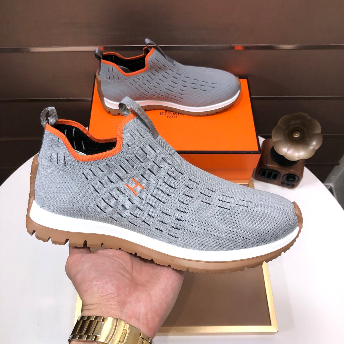 New H Brand Casual Sneakers XC0425122308