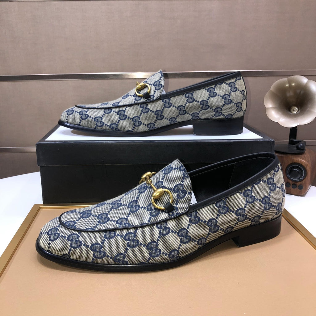 G-print premium casual loafers