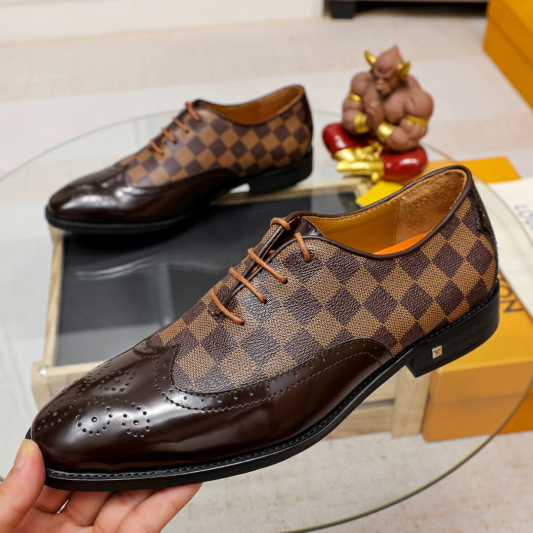 New Men's Casual Business Leather Shoes Oxford Shoes 0424052901