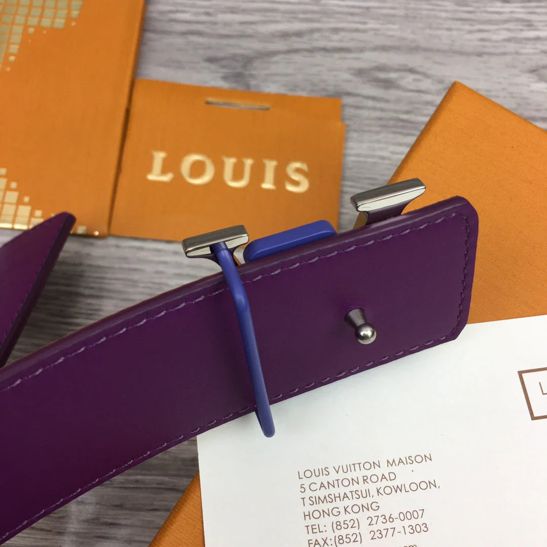 Lv Luxury Genuine Leather Men’s Belt 1025010725