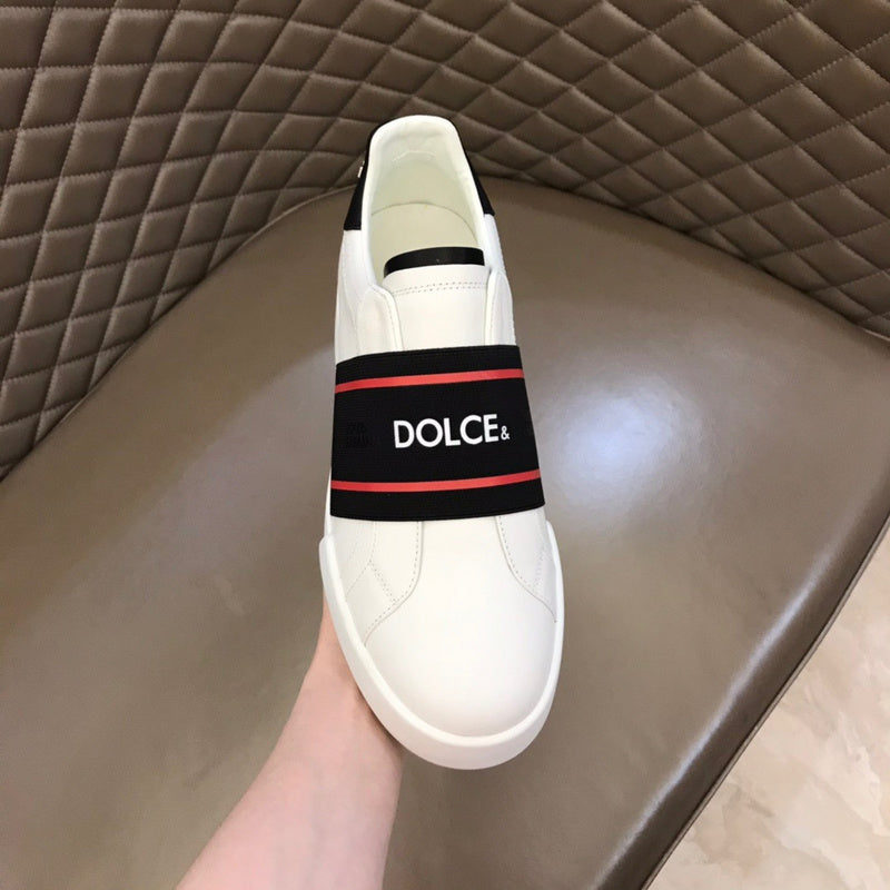 New genuine leather breathable men's sports shoes