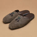 Men's Classic Lightweight Rubber Flexible Half Slippers-2