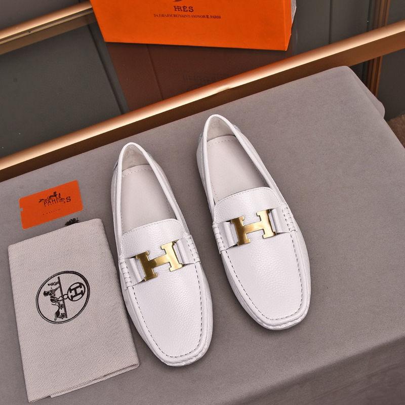 New Leather Casual Men's Shoes Comfortable Slip-on Loafers 1024031518