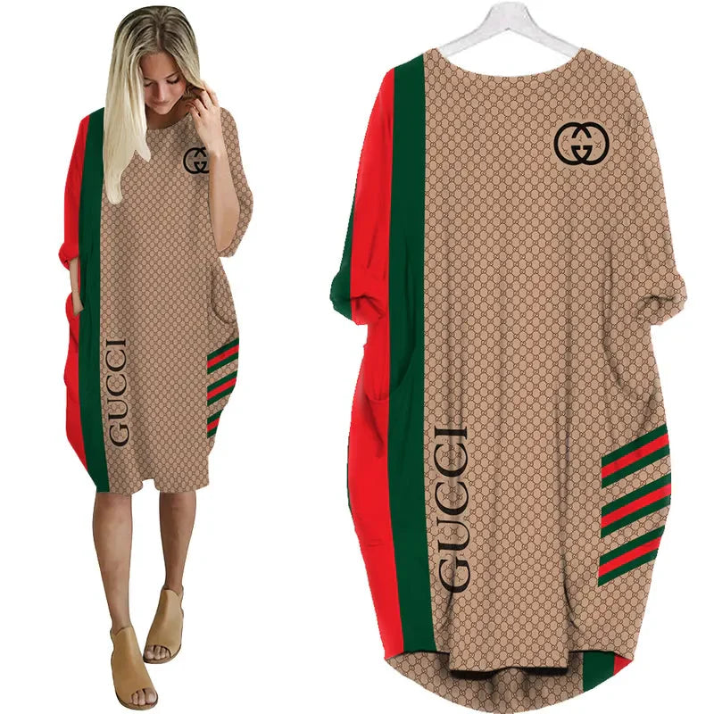 Women's Luxury Versatile Pocket Dress 3D1024060722