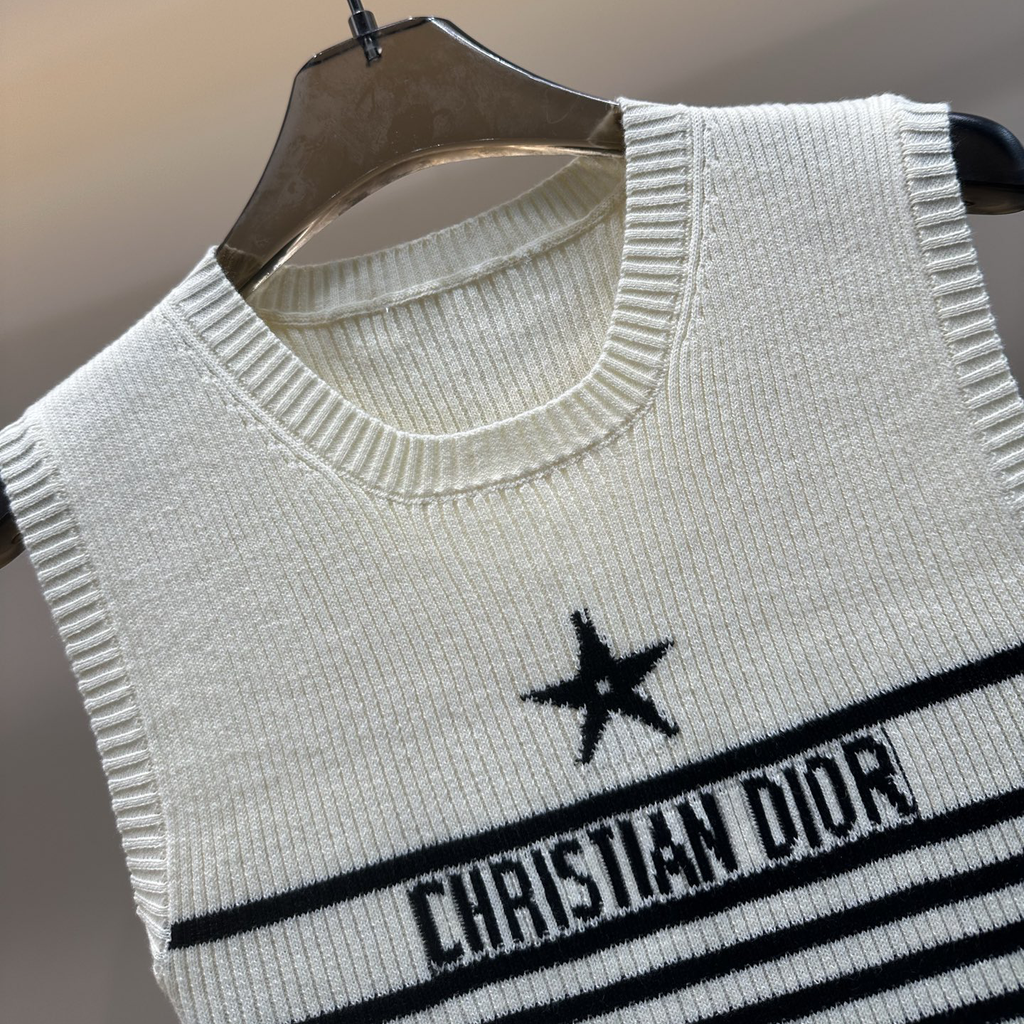 New Fashion D Logo Handmade Women's topXC052025062004
