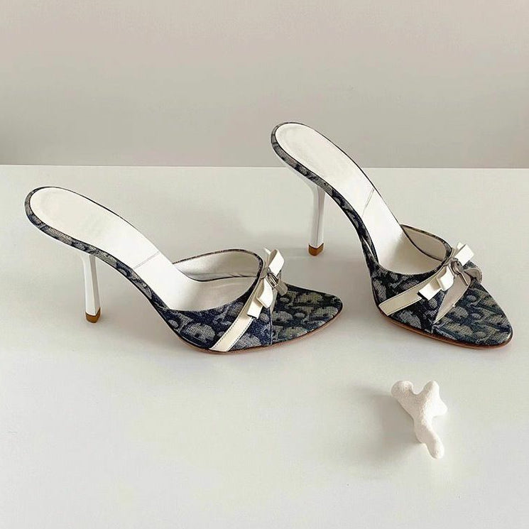 New Fashion D Logo Handmade Women's High Heeled PD052025051210