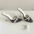New Fashion D Logo Handmade Women's High Heeled PD052025051210